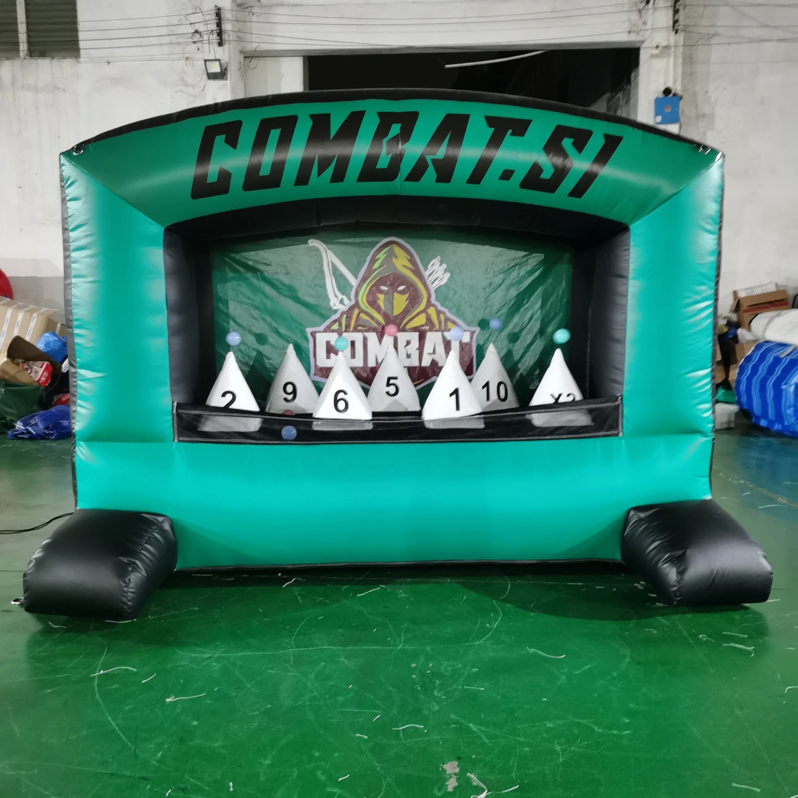 Inflatable Nurfing Shooting Game Competition