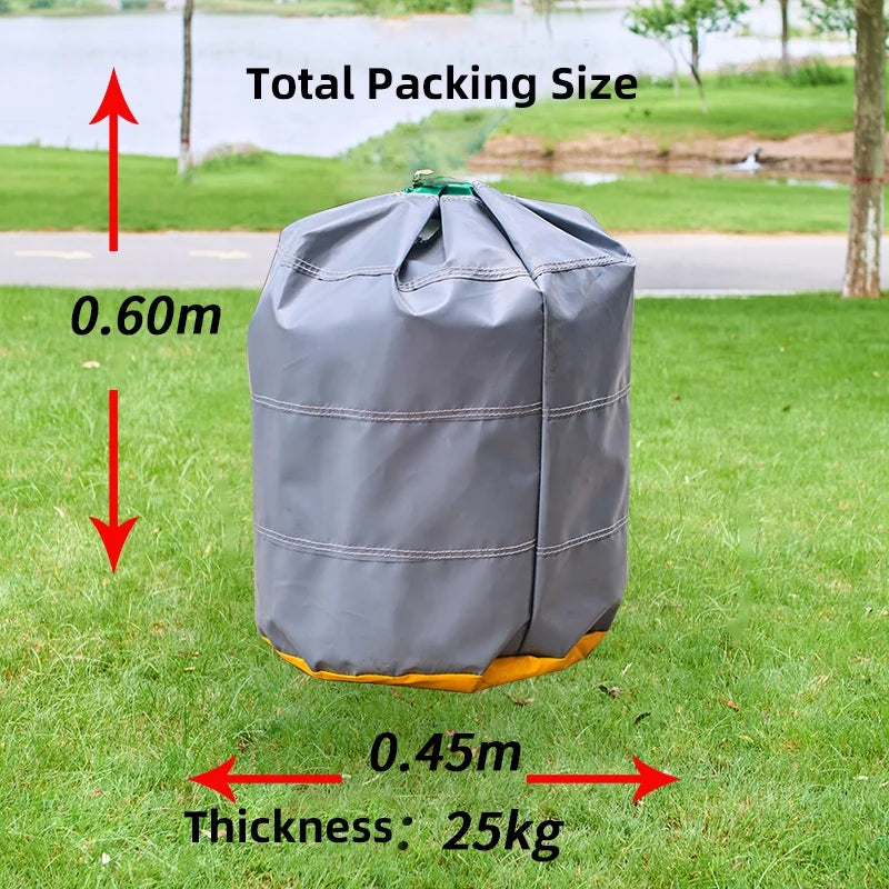 Barrières gonflables pour bunkers de tir à l'arc gonflables