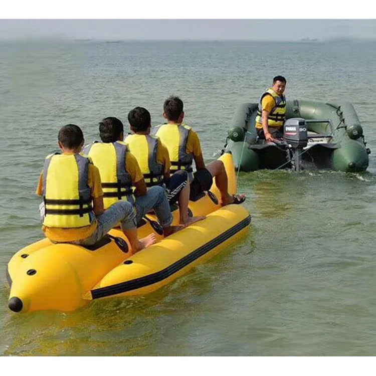 Inflatable Banana Boat Towable Water Games Adventure
