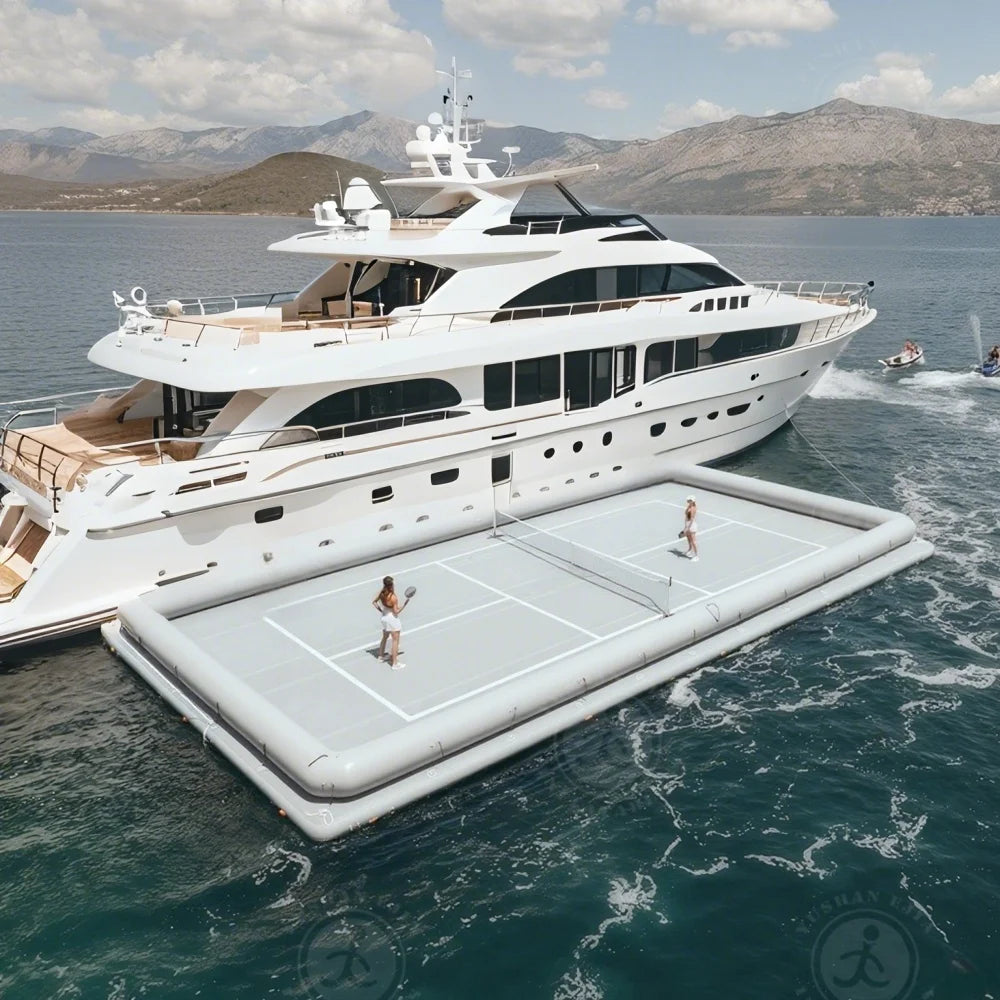 Inflatable Pickleball Court Waterproof Floating Beach Platform