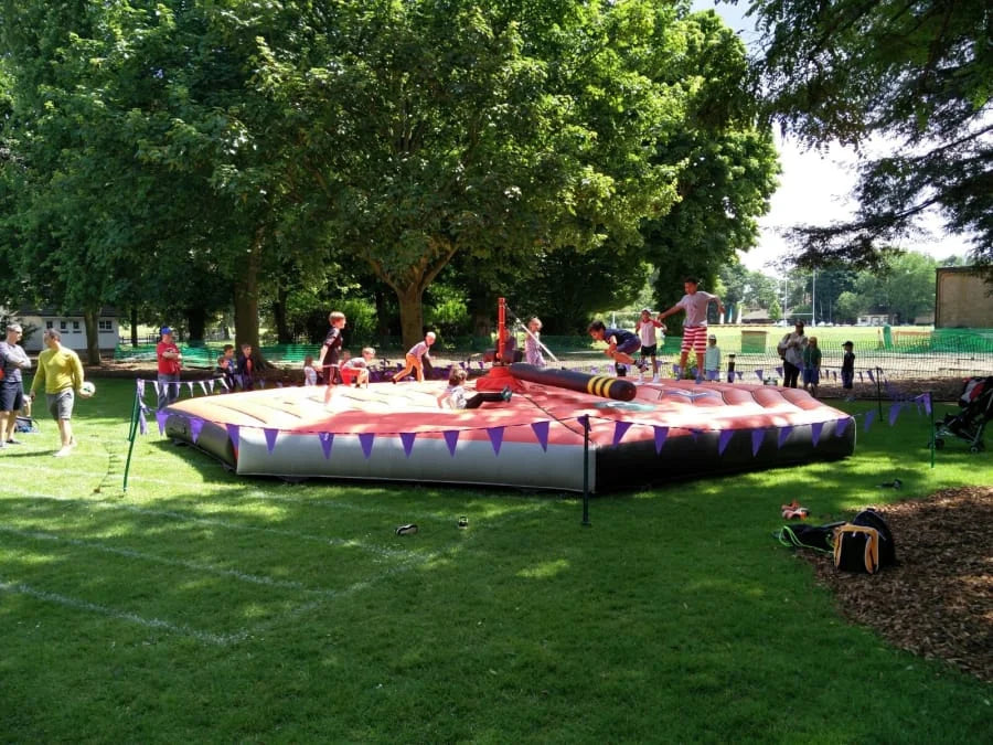 Inflatable Meltdown Sweeper Game for Events
