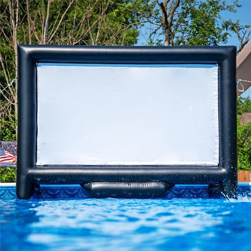Inflatable Outdoor Movie Screen for Backyard Cinema and Events