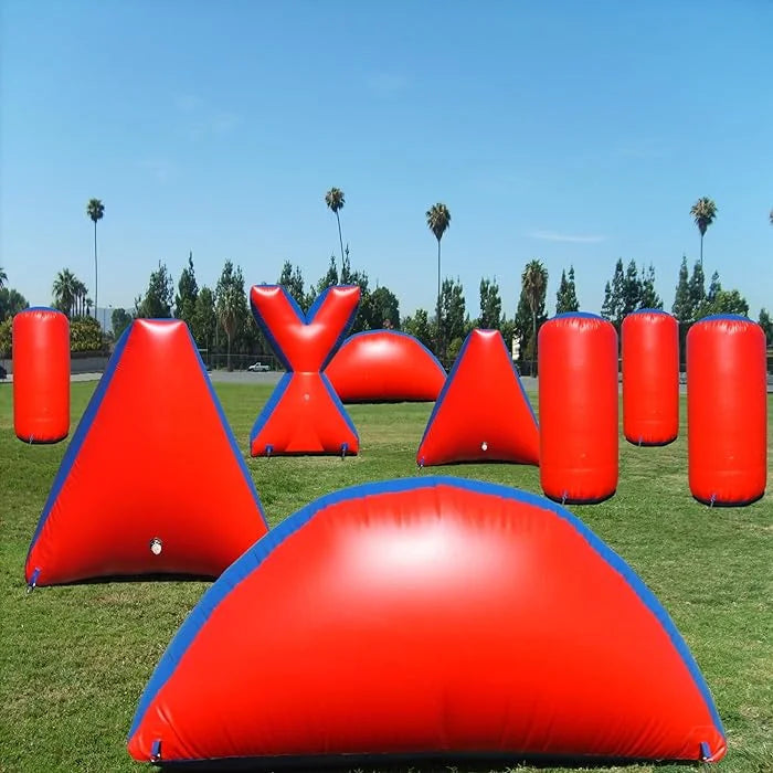 Outdoor Inflatable Paintball Bunker Game