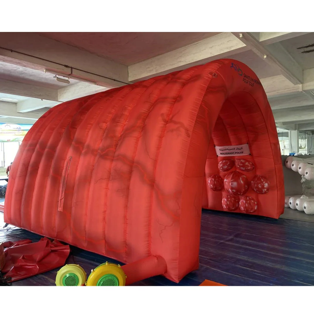Inflatable Colon Tunnel Large Intestine Walk Through 16.5FT