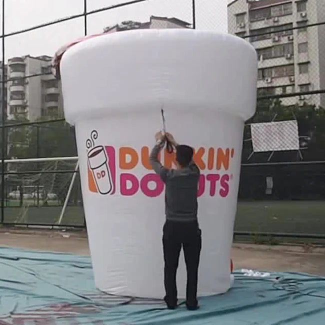 Giant Inflatable Coffee Cup for Advertising