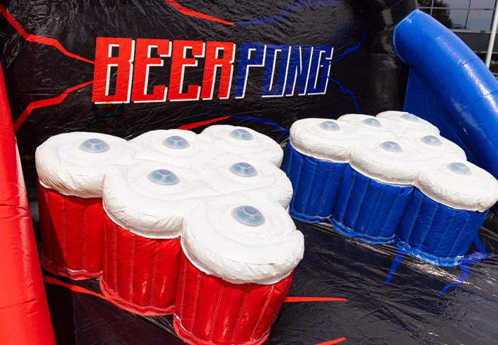 Inflatable Beer Pong Game with Spotlights