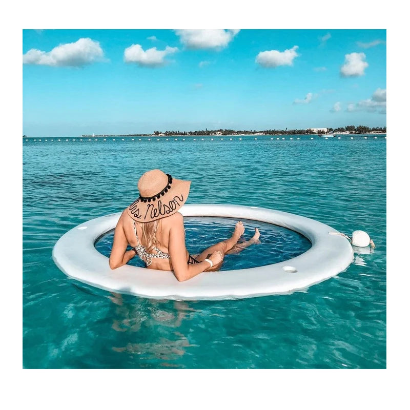 Customized Portable Floating Water Hammock Lounger