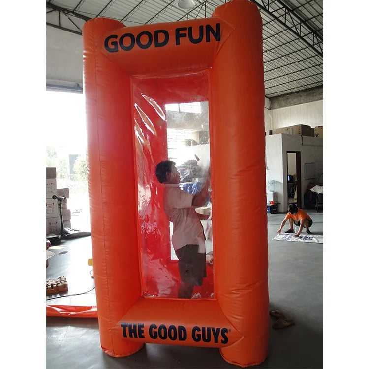 Inflatable Money Machine Cash Cube Game