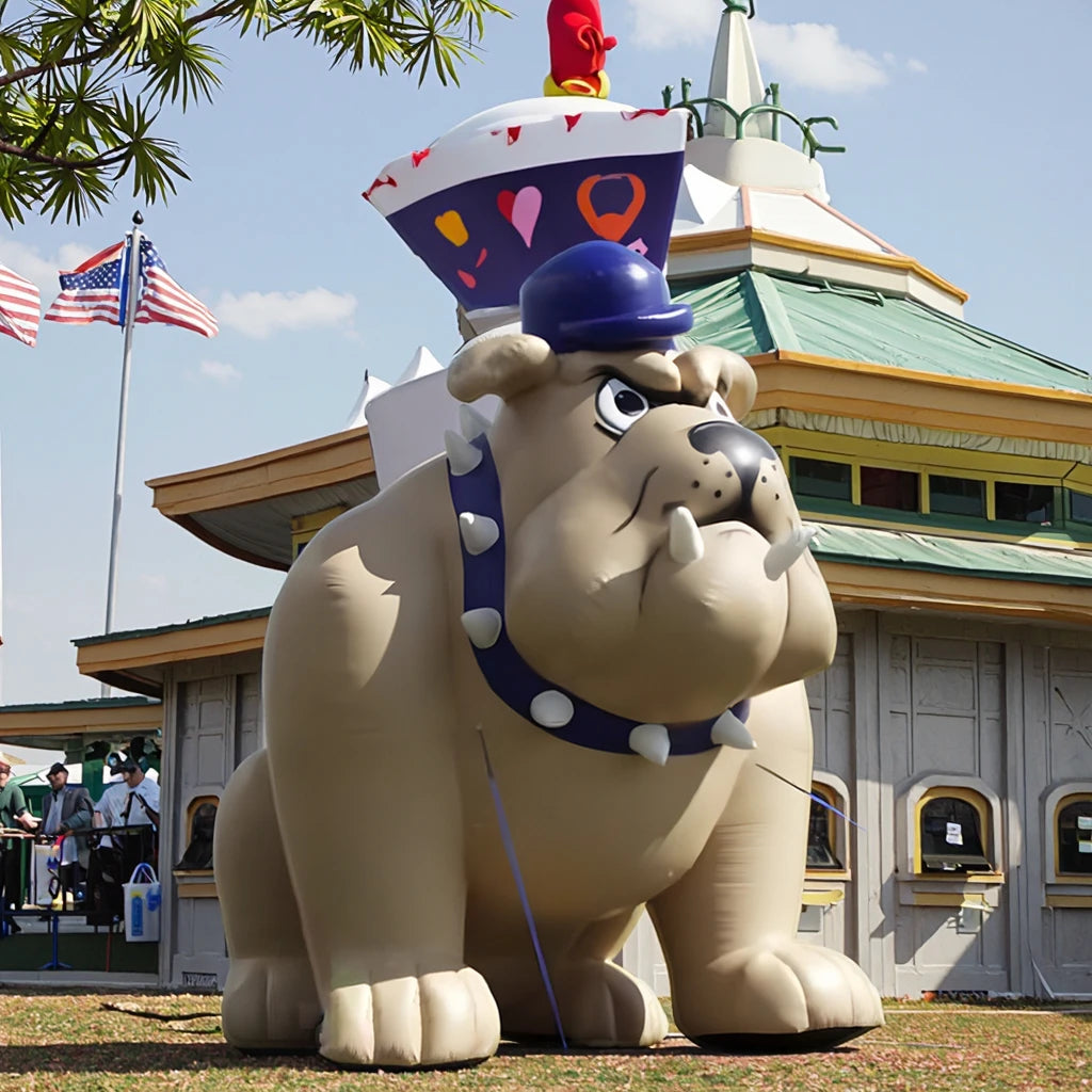 Giant Inflatable Bulldog Model for Events
