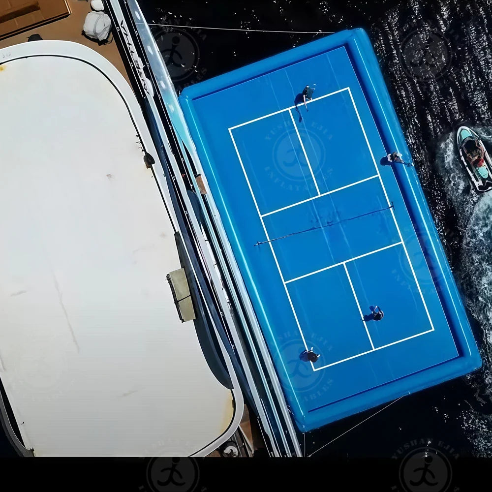 Inflatable Pickleball Court Waterproof Floating Beach Platform