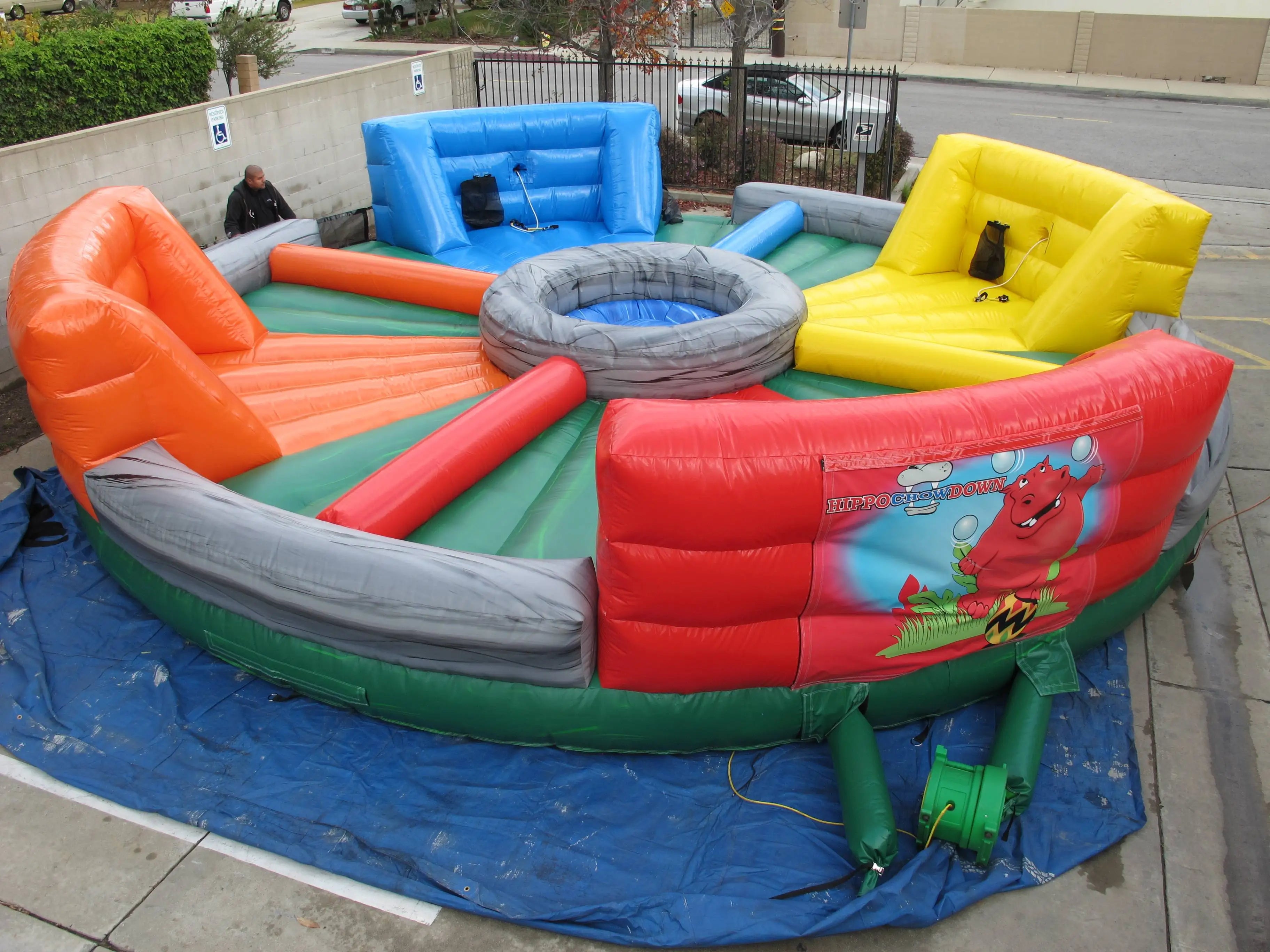Hungry Hippos Inflatable Game with Free Balls