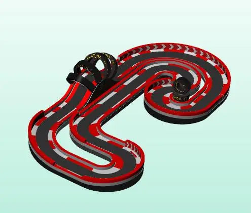 Inflatable RC Car Racing Track Adventure