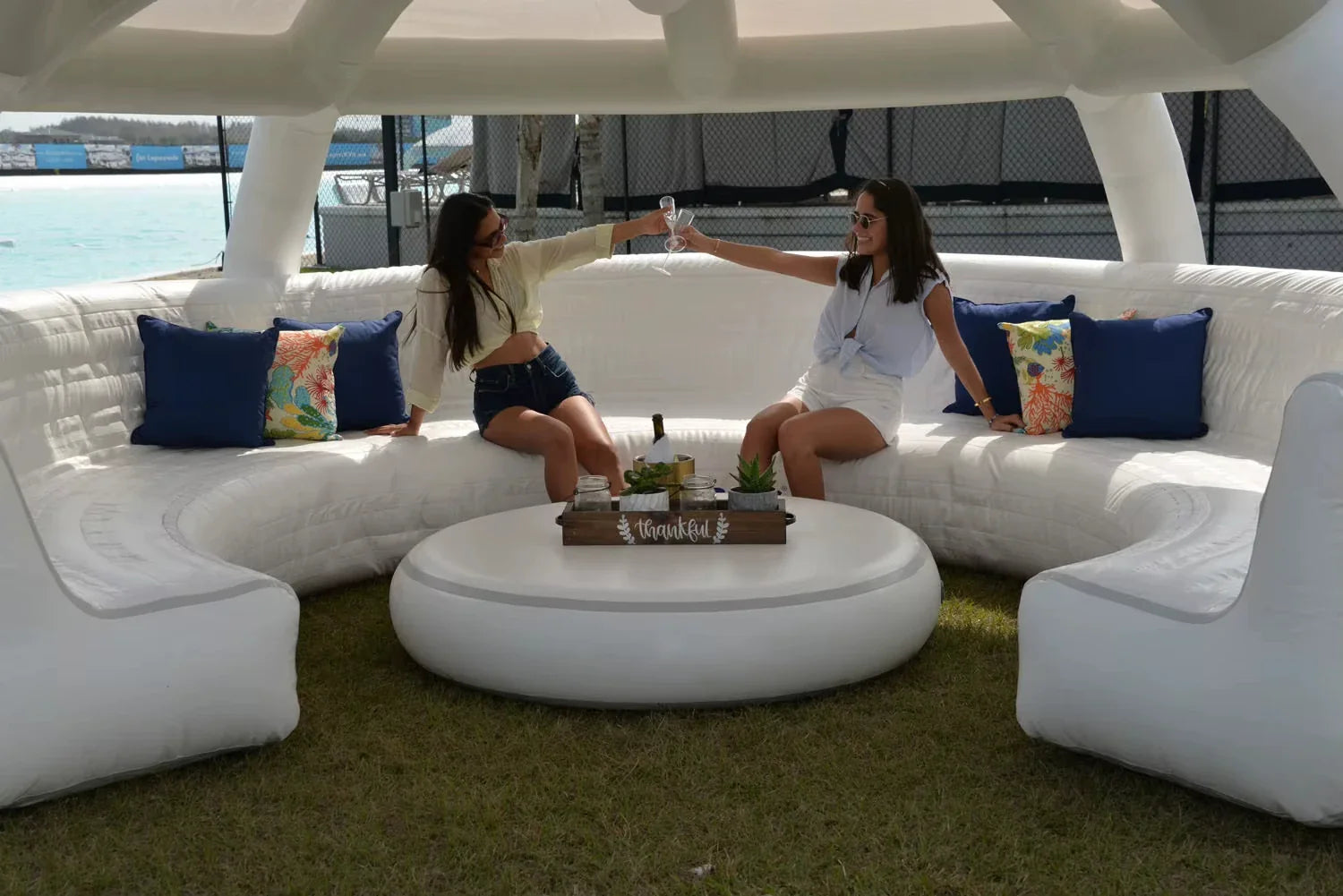 Inflatable Beach Tent Party Bana Couch