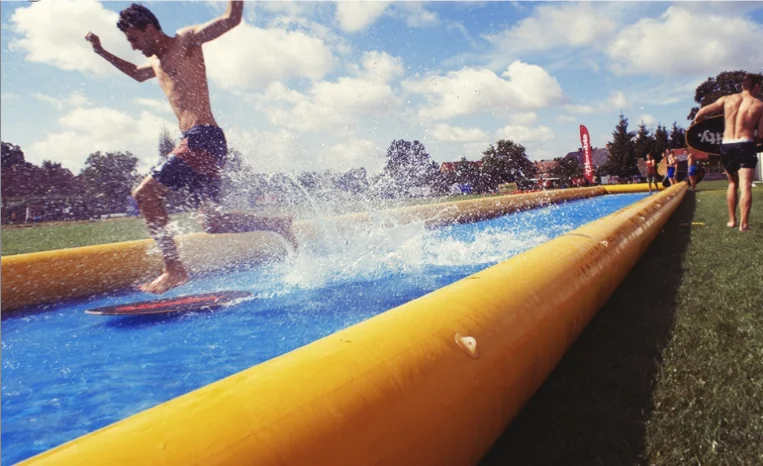 Inflatable Skimboard Pool for Water Fun