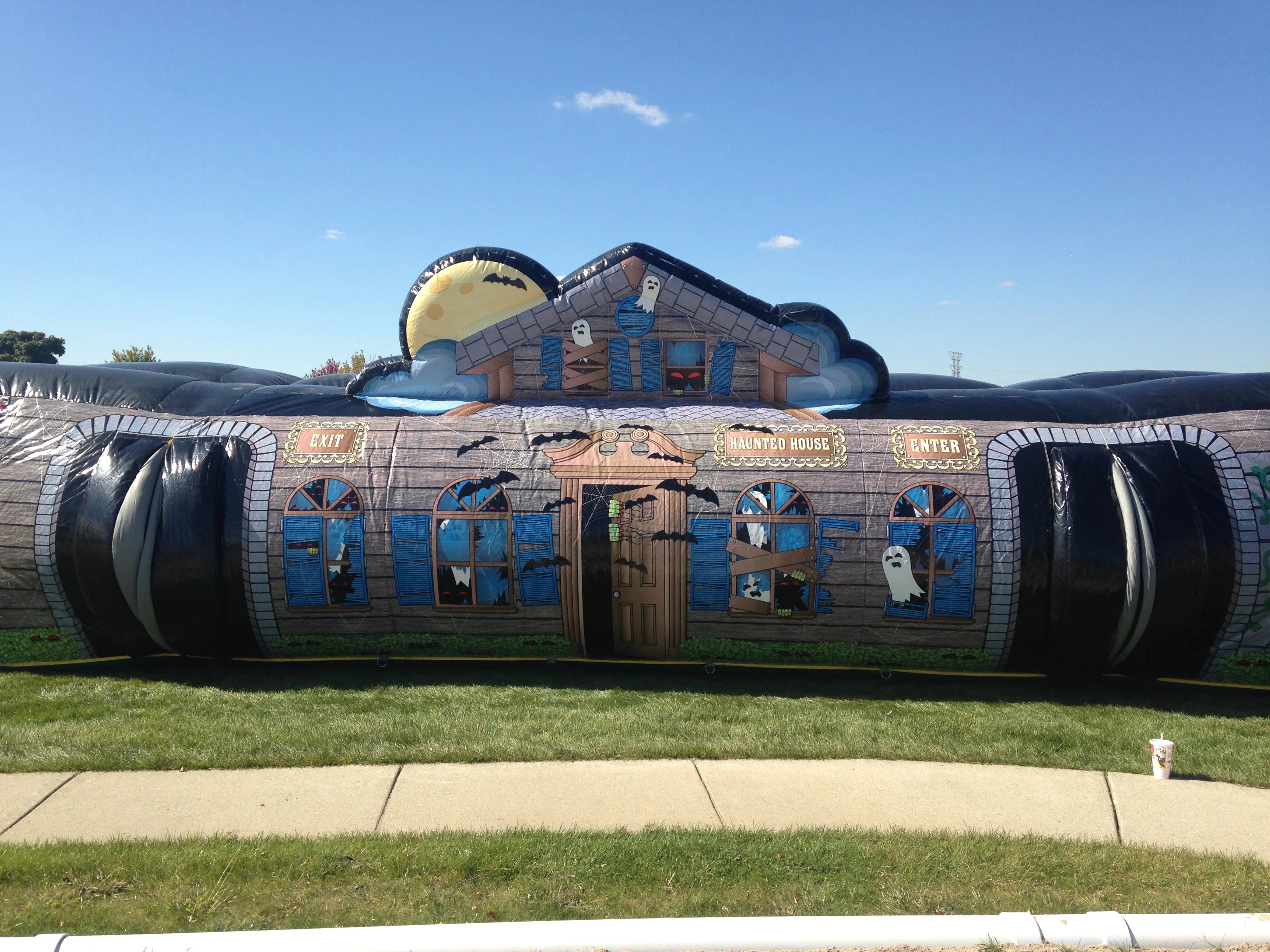 Inflatable Halloween Maze for Parties