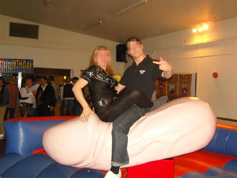 Inflatable Mechanical Rodeo Penis for Adults