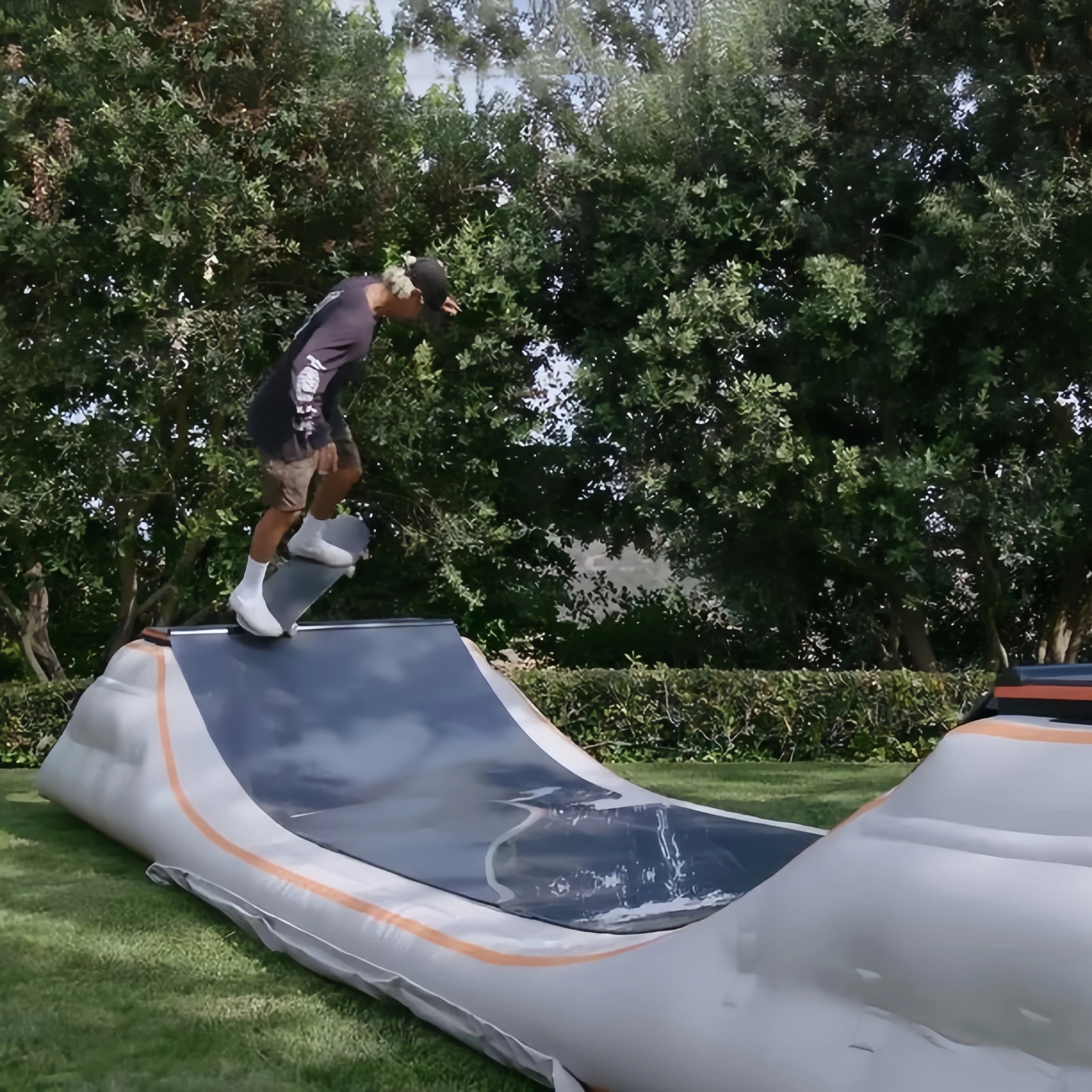 Inflatable Skate Ramp Air Bag for Youth