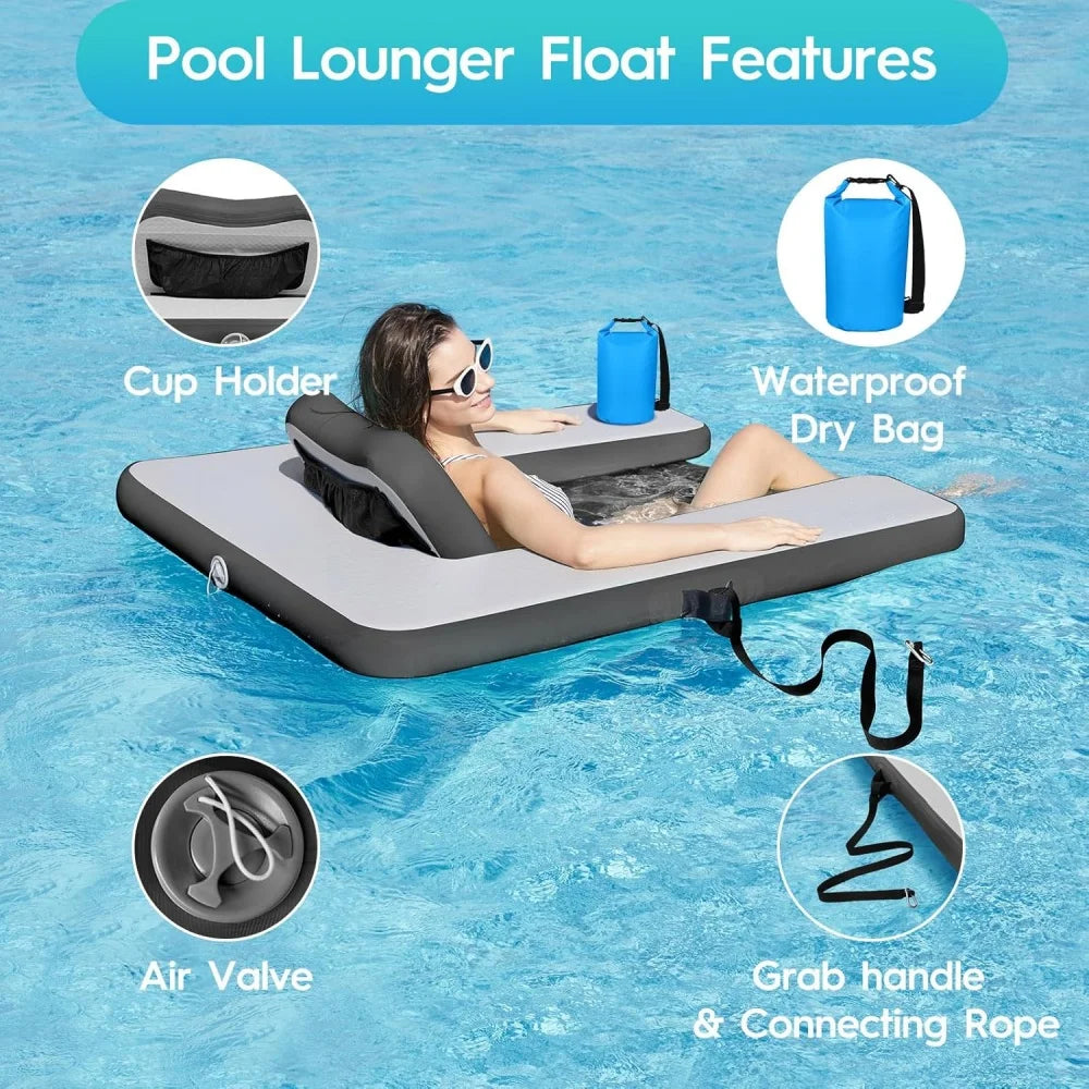 Portable Inflatable Water Hangout Chair