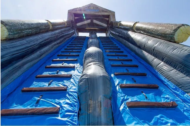 Inflatable Snow Tubing Slide for Winter Fun