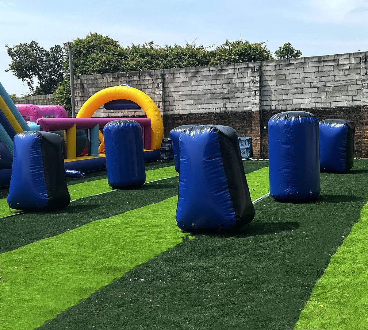 Inflatable Nerf Bunker for Archery Tag Airsoft