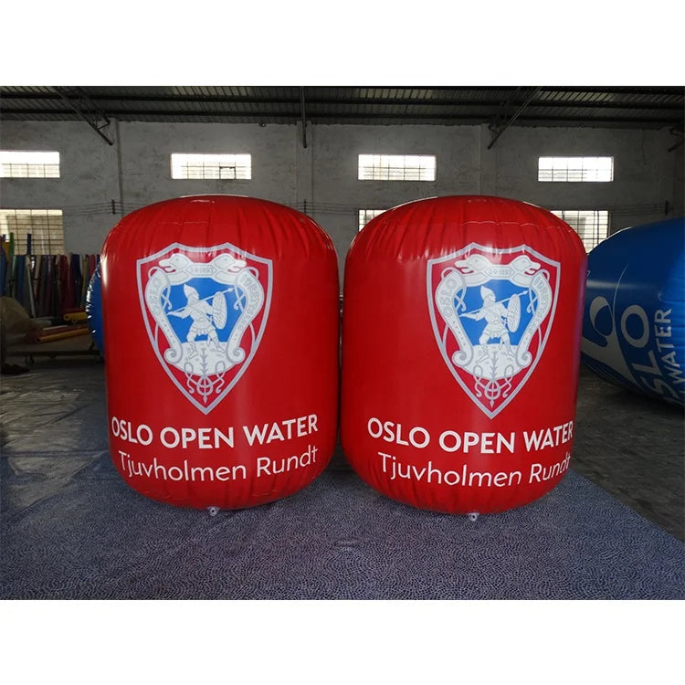 Inflatable Floating Buoy Advertising Pillar