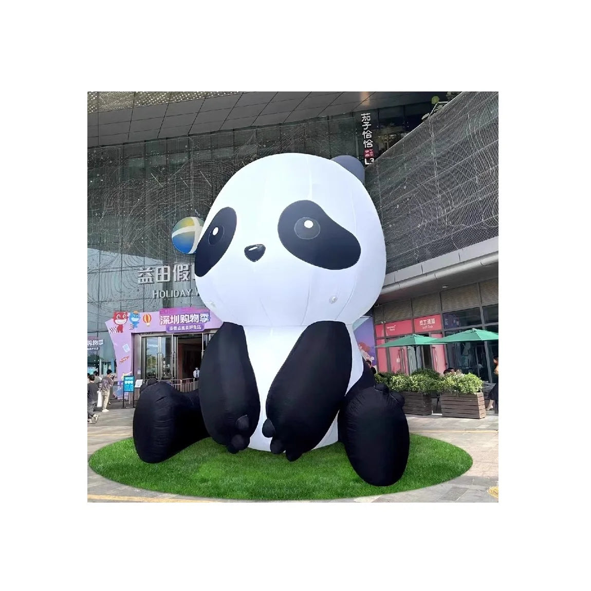 Giant Inflatable Panda Decoration for Events