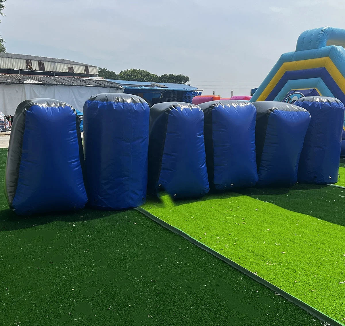 Inflatable Nerf Bunker for Archery Tag Airsoft