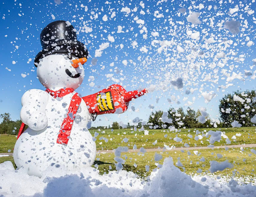 Customized Inflatable Bubble Snowman Seasonal Rental