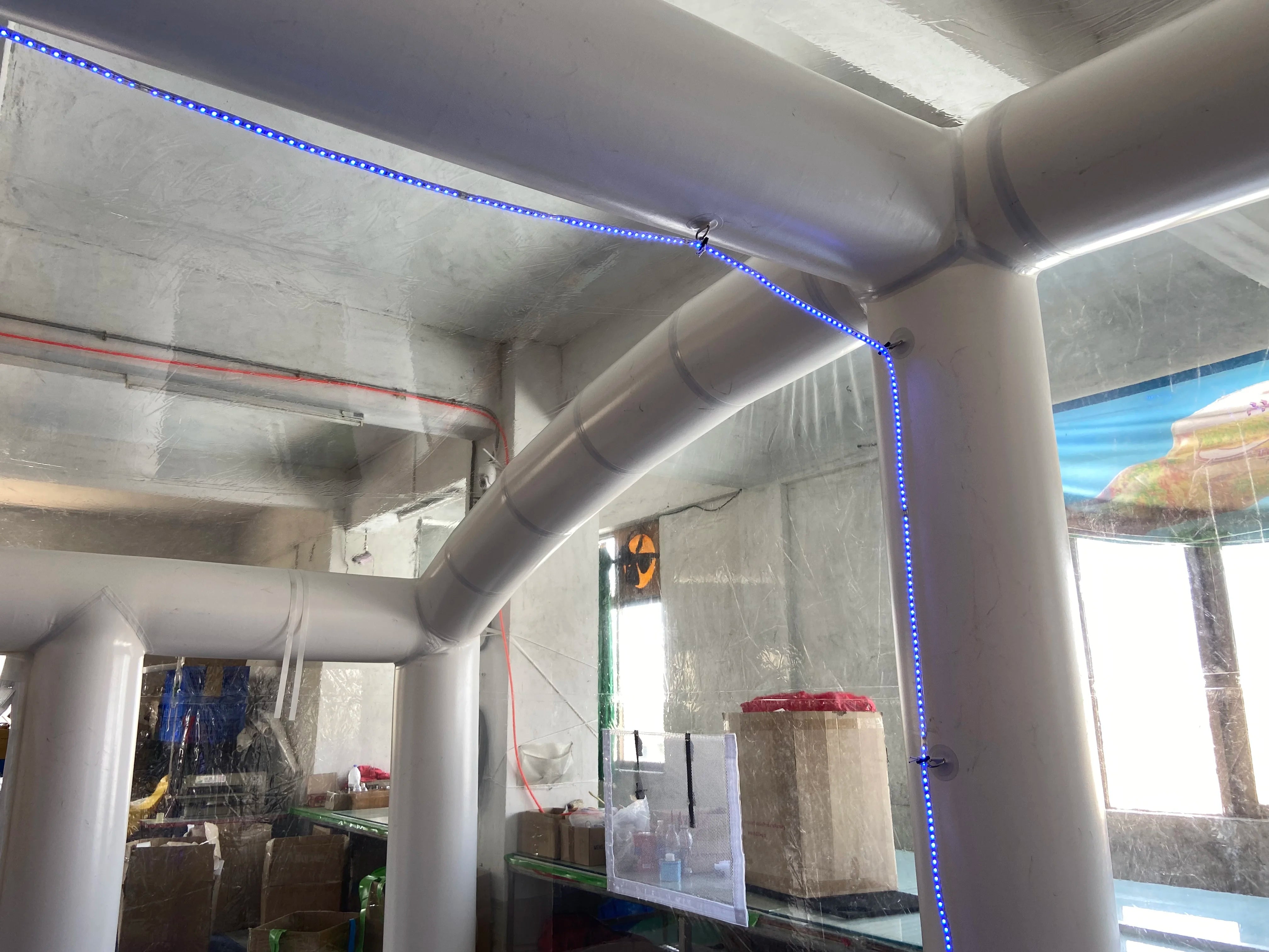 Clear Airtight Inflatable Swimming Pool Cover Tent Water Dome