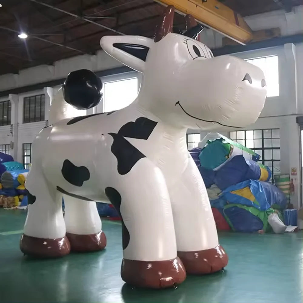 Inflatable Cow Milk for Outdoor Advertising Display