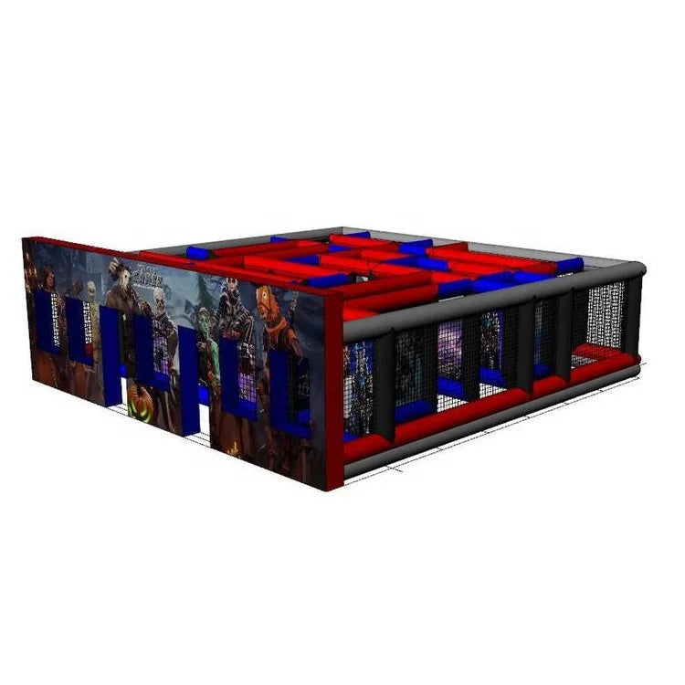 Inflatable Maze Game for Team Building