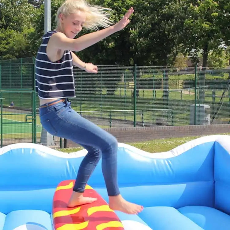 Inflatable Surfboard Game for All Ages
