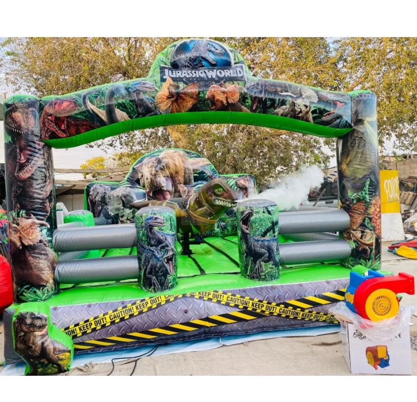 Inflatable Rodeo Bull Riding Game Machine