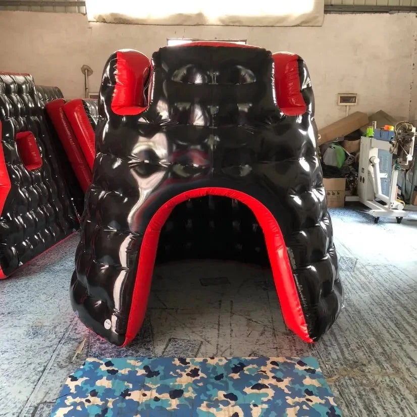 Inflatable Paintball Bunkers Outdoor Game Obstacles