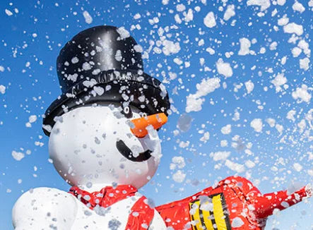 Customized Inflatable Bubble Snowman Seasonal Rental