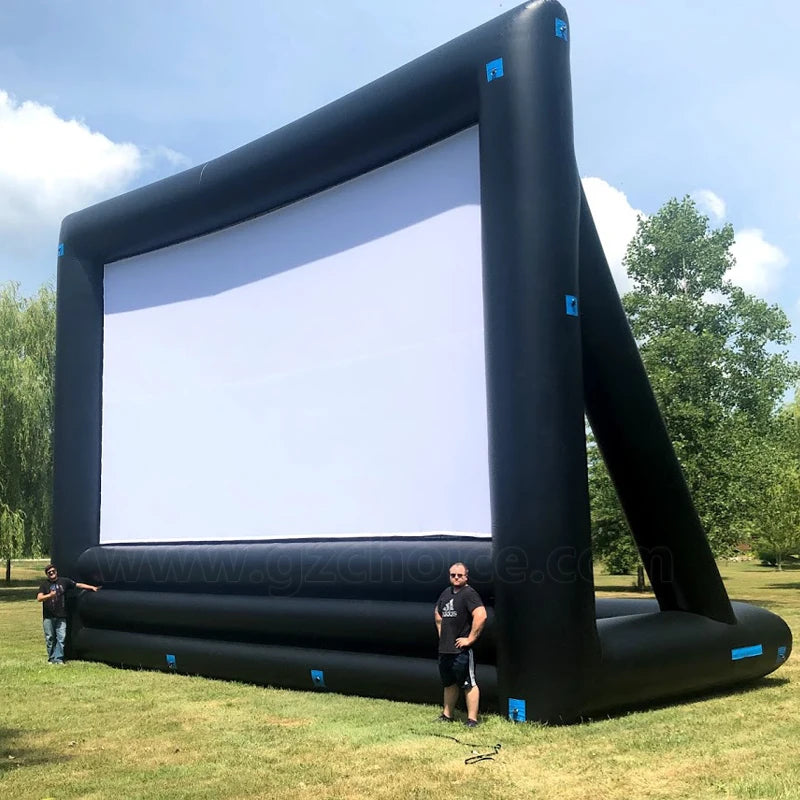 Inflatable Outdoor Movie Screen for Backyard Cinema and Events
