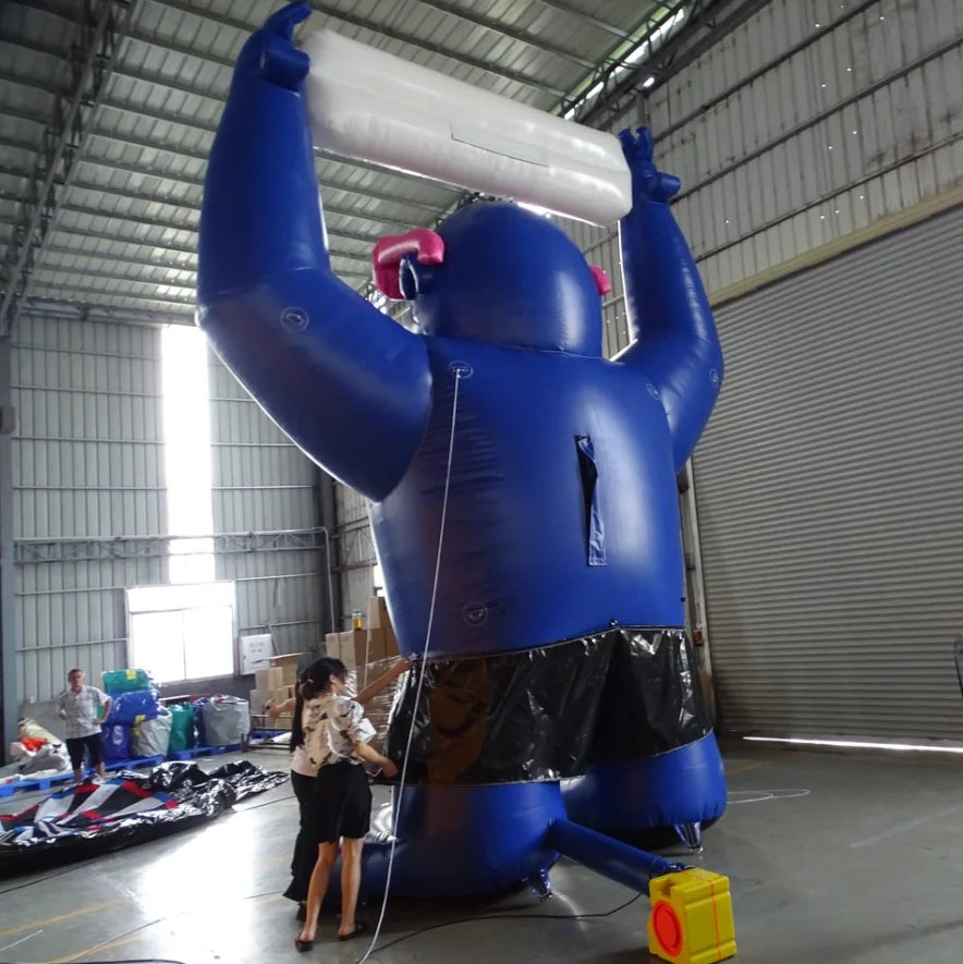Giant Inflatable Gorilla for Smoke Shop Advertising