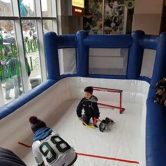 Inflatable Hockey Rink for Kids Indoor