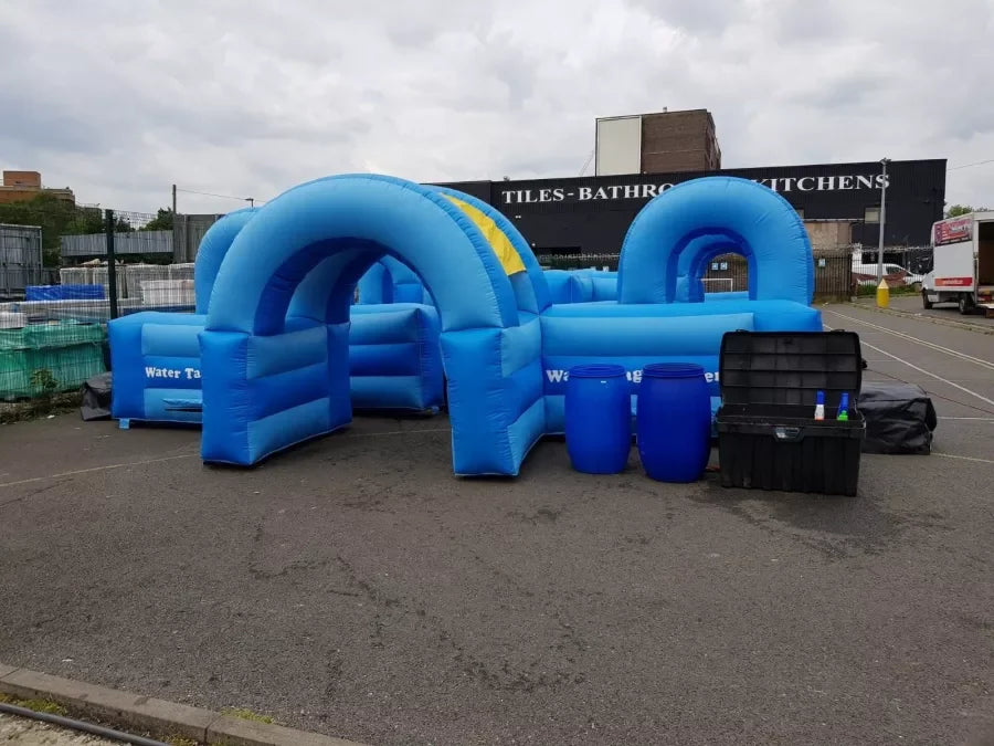 Inflatable Water Tag Challenge Maze for Outdoor Fun