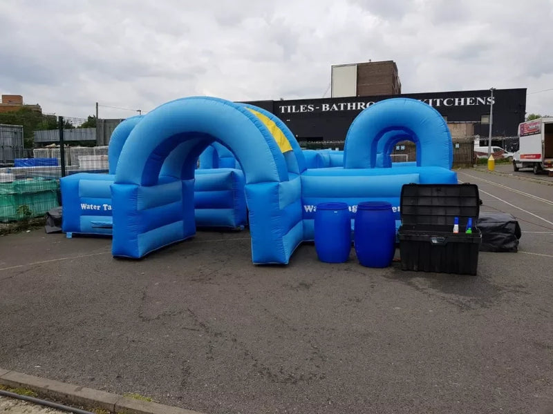 Inflatable Water Tag Challenge Maze for Outdoor Fun