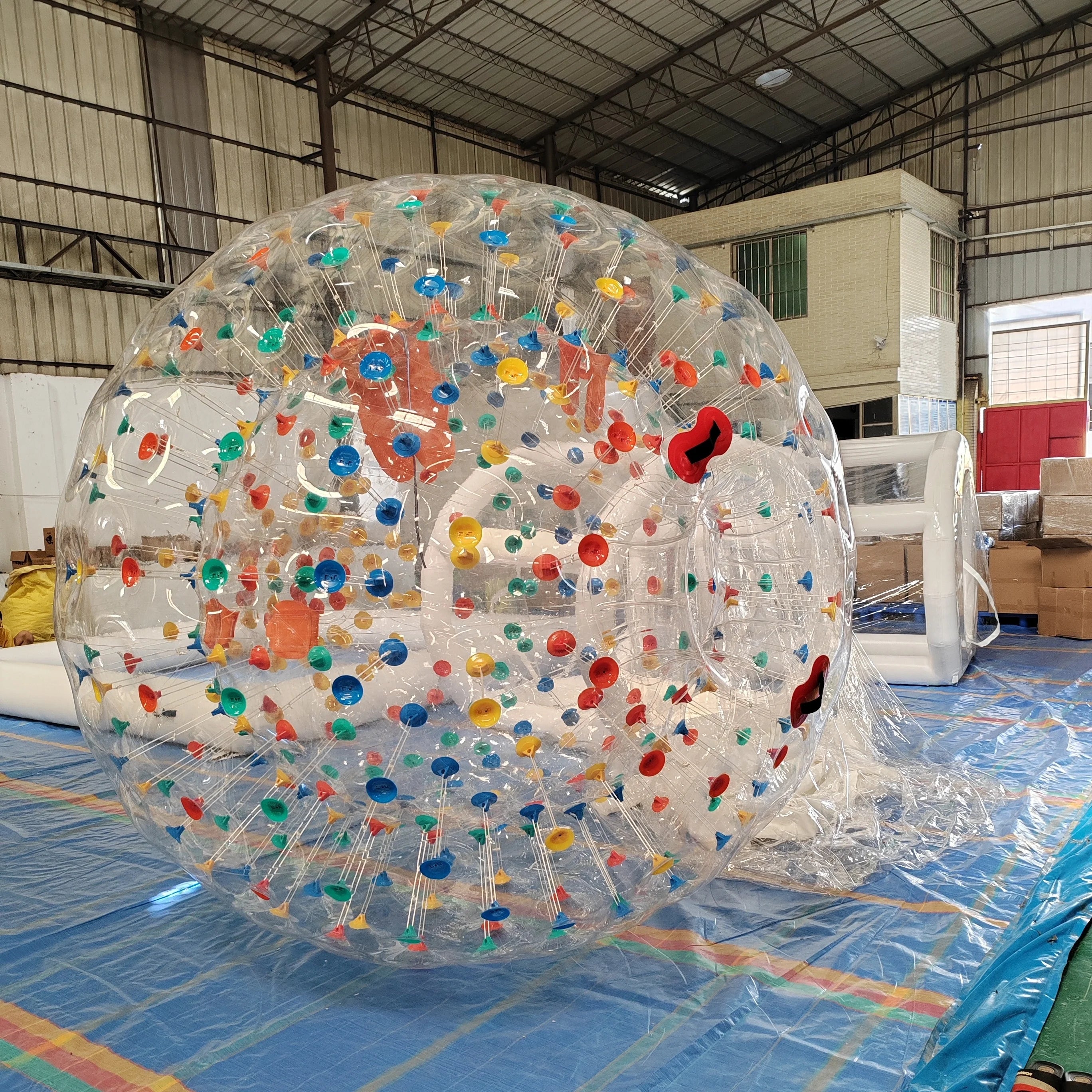 Aufblasbarer PVC-Zorbball zum Gehen mit menschlichen Hamstern