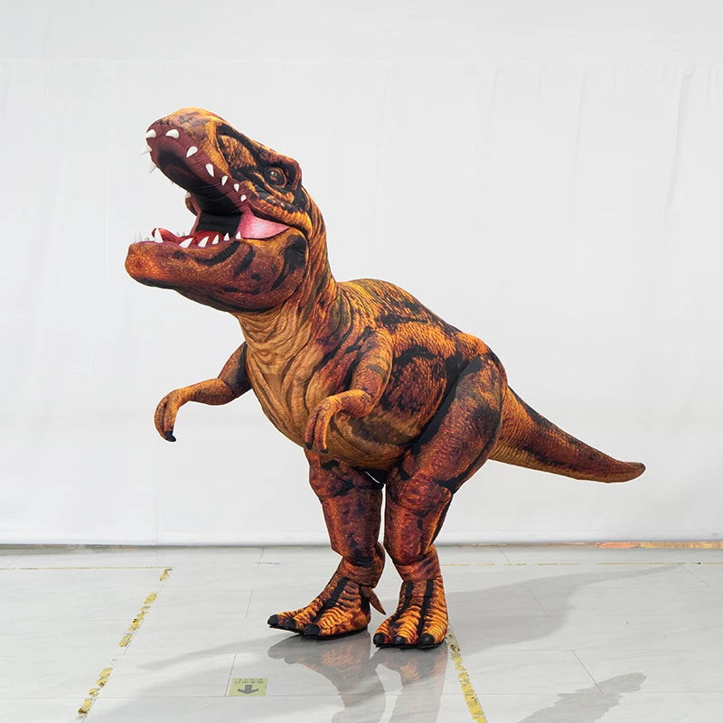 Custom Giant Dinosaur Inflatable Mascot Costume Outdoor Event