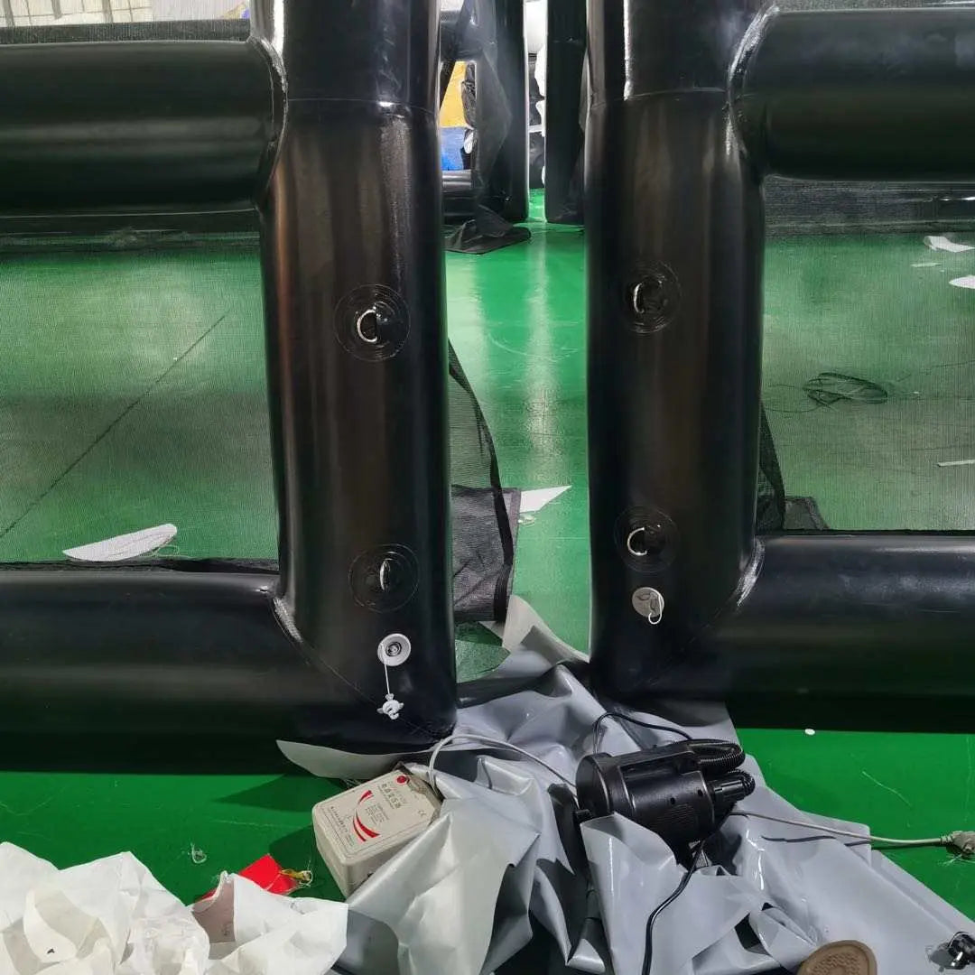 Cage de bateo inflable de PVC comercial para béisbol y sóftbol