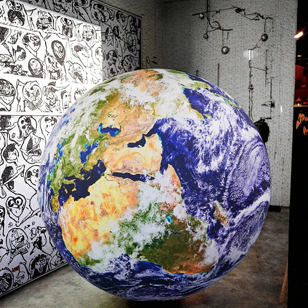 Giant Custom Inflatable Earth Sphere Outdoor