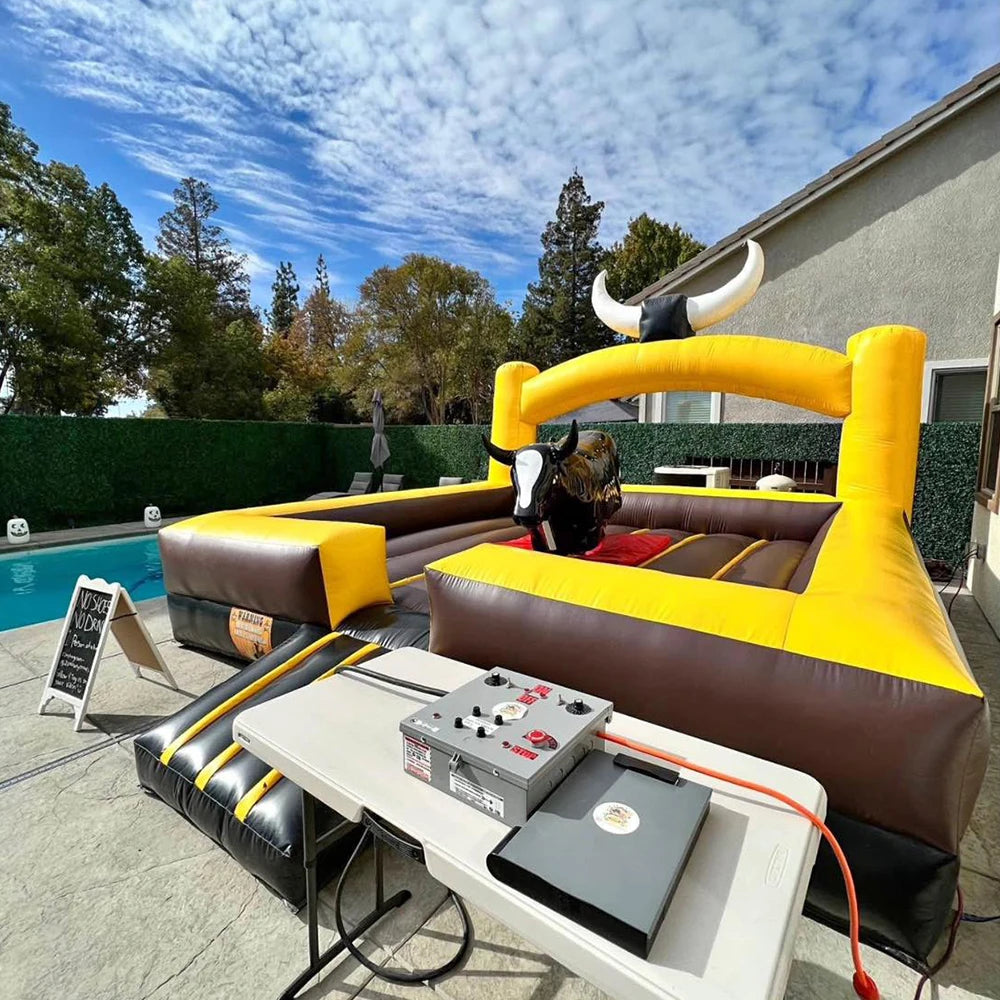 Inflatable Mechanical Bull Ride for Events