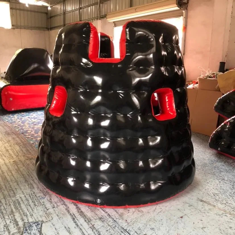 Inflatable Paintball Bunkers Outdoor Game Obstacles