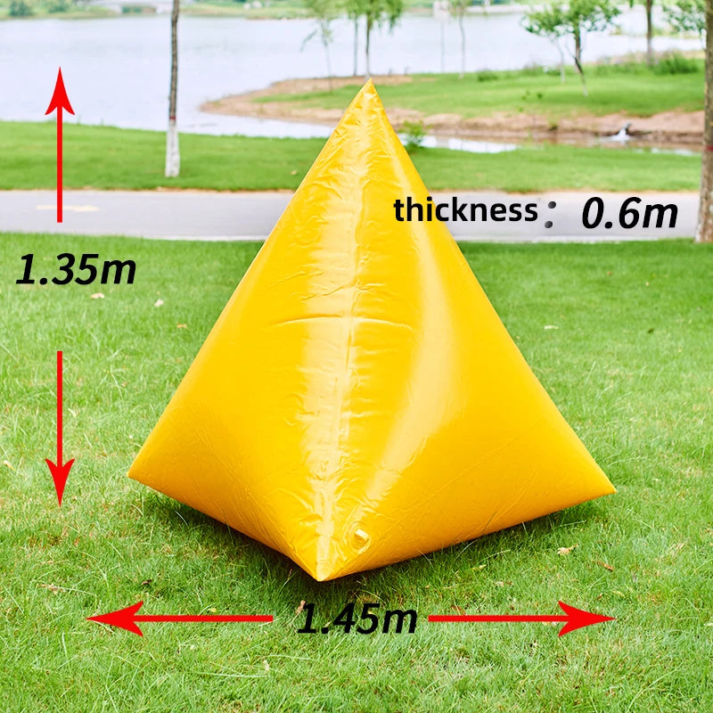 Barrières gonflables pour bunkers de tir à l'arc gonflables