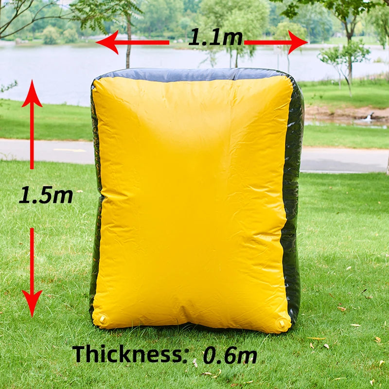 Barrières gonflables pour bunkers de tir à l'arc gonflables