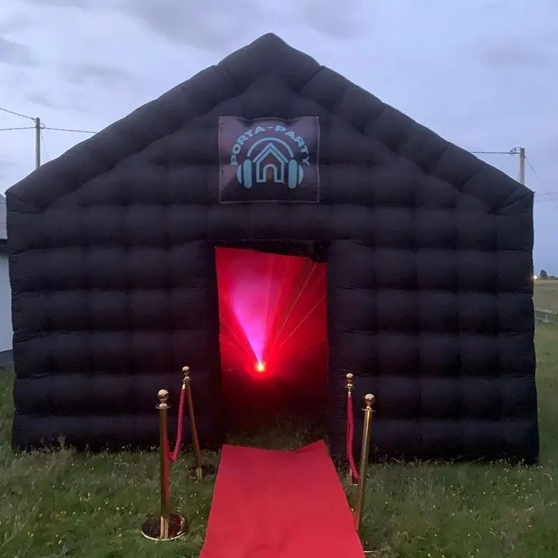 Inflatable Nightclub Tent LED Lighting Portable Outdoor Rental