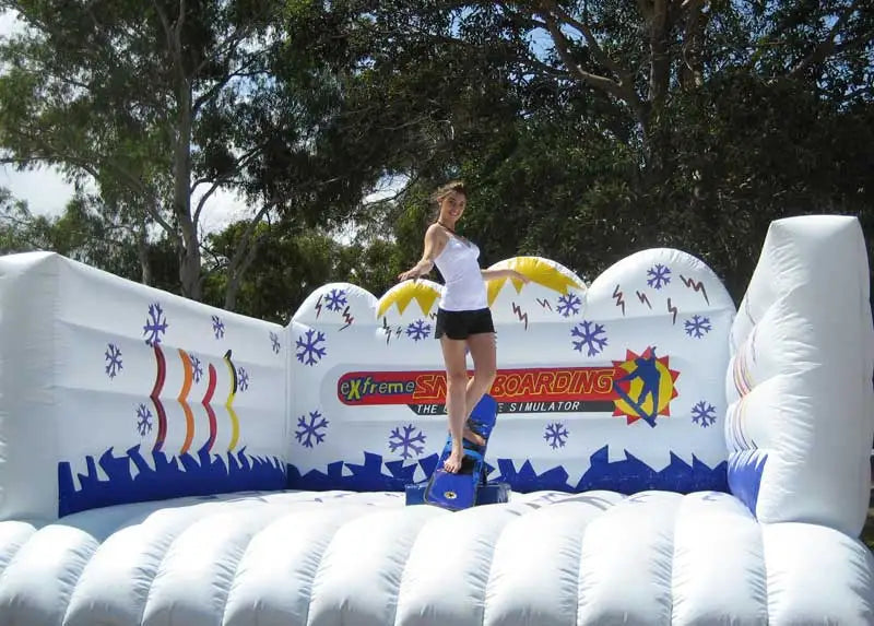 Inflatable Mechanical Snowboard Ride Game